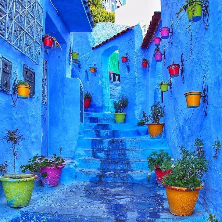 Casa Mablu Apartman Chefchaouen Kültér fotó